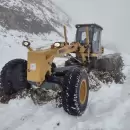Una nevada tard�a sorprendi� a Vallecitos y oblig� a Vialidad a despejar la ruta