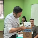 Luis Petri vot� en San Mart�n: pidi� "no volver al pasado y mirar hacia adelante"