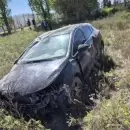 Un conductor perdió el control de su auto y volcó en General Alvear: manejaba alcoholizado