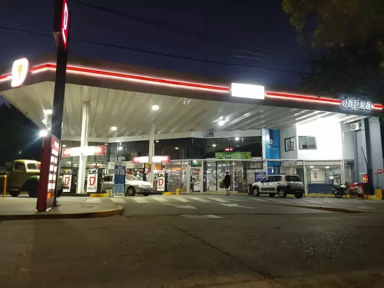 Estación de servicio.