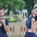 Natalia Oreiro y Adri�n Suar est�n filmando una pel�cula