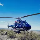 Un ciclista fue rescatado en helic�ptero luego de un grave accidente en Maip�