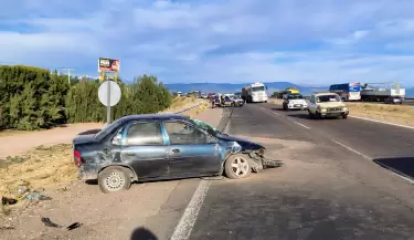 Accidente en km 8