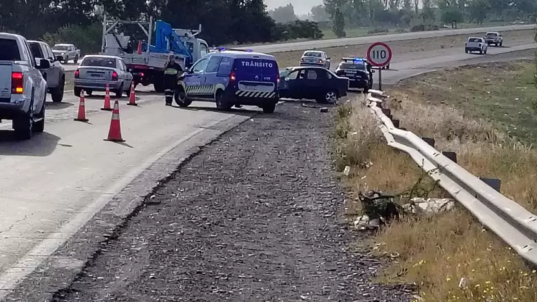 Accidente en km8