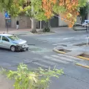 Conductores heridos tras un fuerte choque en la Sexta Secci�n
