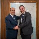 Adorni se reuni� con Francos en la Casa Rosada para delinear la transici�n
