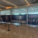 "Vamos por la gloria": as� recibieron los hinchas a la Lepra en el Aeropuerto mendocino