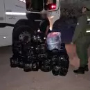 Operativo en la ruta 7, en la monta�a: decomisaron insumos m�dicos y ropa ilegales