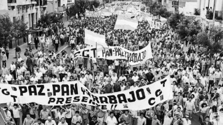 marcha pan paz y trabajo