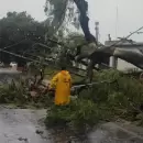 Tormentas y tornados dejaron severos destrozos en Misiones, Brasil y Paraguay