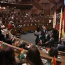 El presidente Milei fue ovacionado en Bolivia durante la asunción de Rodrigo Paz Pereira