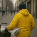 Jaime, el canillita que alguna vez fue un empresario exitoso