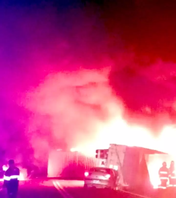 accidente en la ruta 7