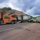 Cortaron el tr�nsito en la ruta 7 para remover uno de los camiones del accidente fatal