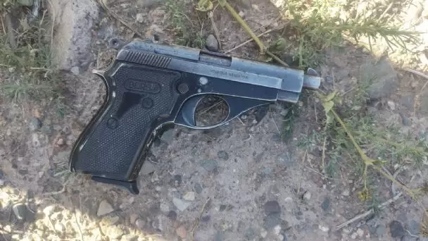 Arma secuestrada