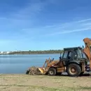La costanera de El Nihuil se prepara para recibir a vecinos y turistas en el verano