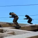 Fuerzas especiales de Mendoza fortalecieron sus t�cticas de intervenci�n en altura