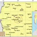 Tembló fuerte en Caucete y alcanzó a percibirse con intensidad en todo el norte de Mendoza