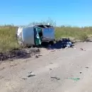Espectacular vuelco de un auto en una transitada ruta de San Rafael: dos mujeres en grave estado