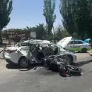 Un motociclista murió luego de un fortísimo choque en el Parque Metropolitano