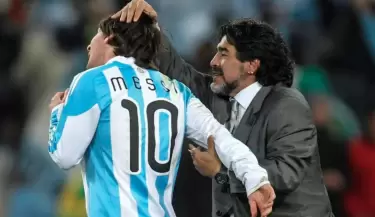 messi maradona