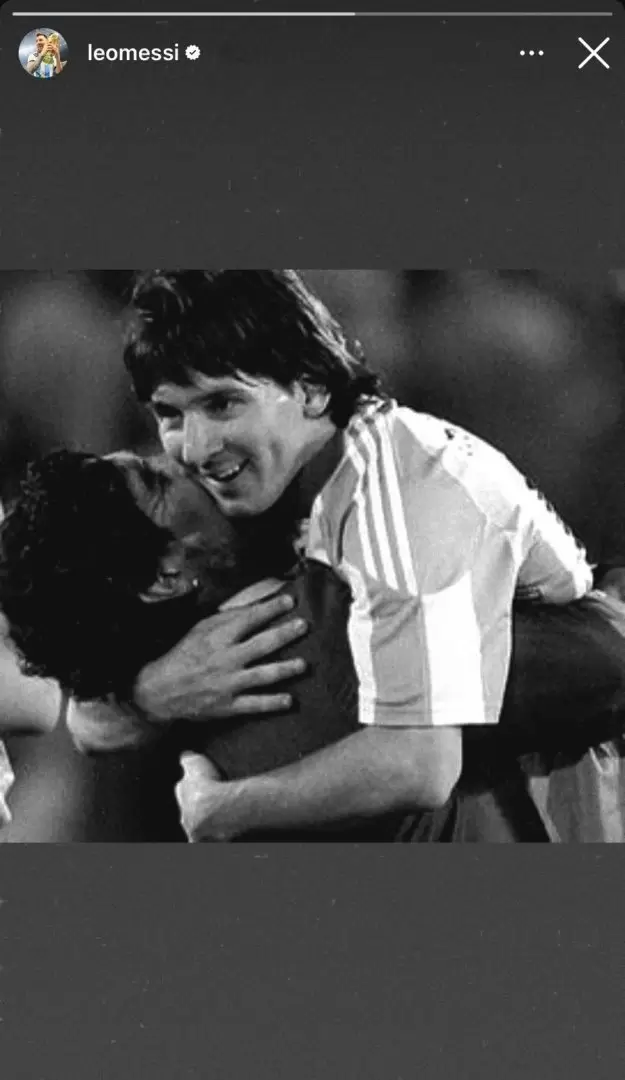 messi maradona