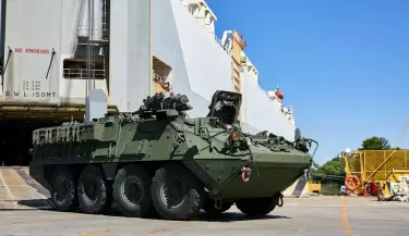 Llegaron a la Argentina los primeros veh�culos blindados Stryker 8�8 para el Ej�rcito