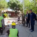 Capital ejecuta obras en 23 escuelas para mejorar el tr�nsito peatonal