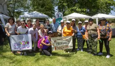 Prevenci�n y recreaci�n: as� fue un singular encuentro para adultos mayores en Rivadavia
