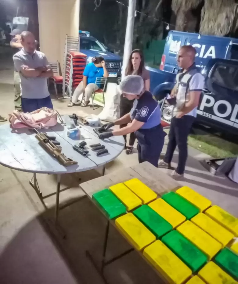 secuestro de cocaína en Maipú