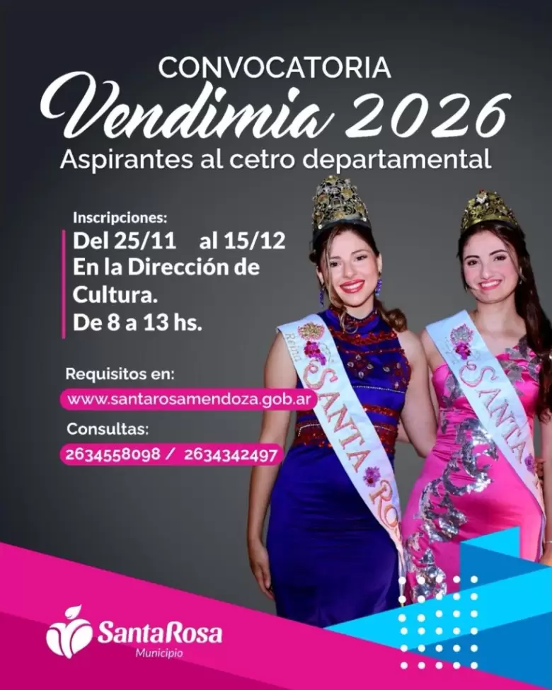 santa rosa vendimia 2026