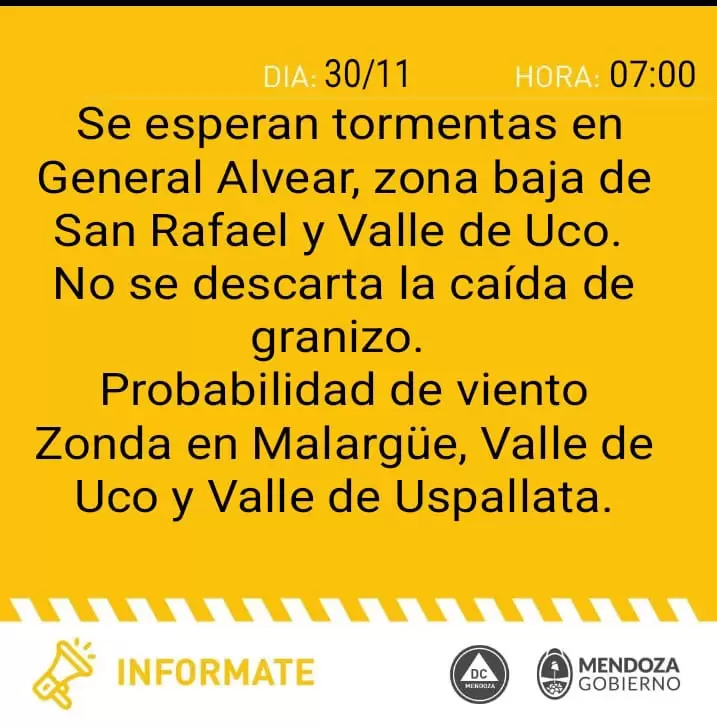 pron�stico 30 de noviembre