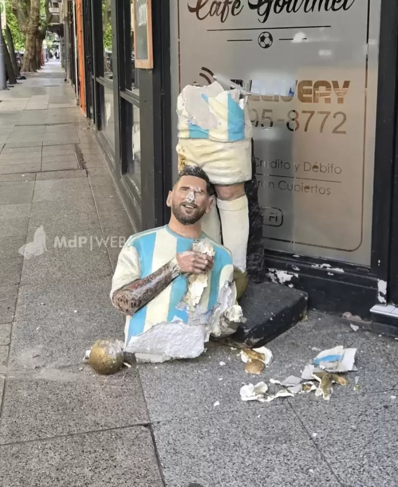 estatua messi