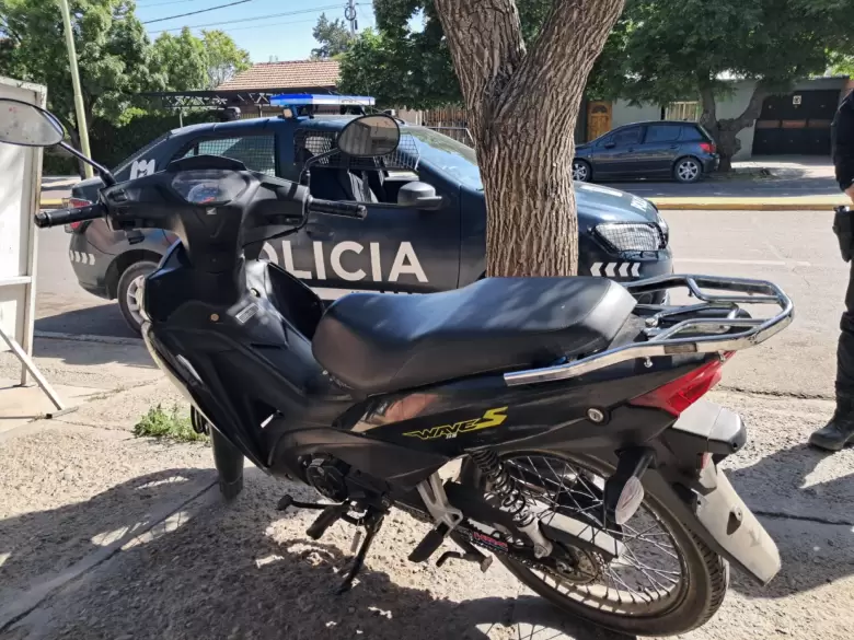 robo de moto en Tupungato