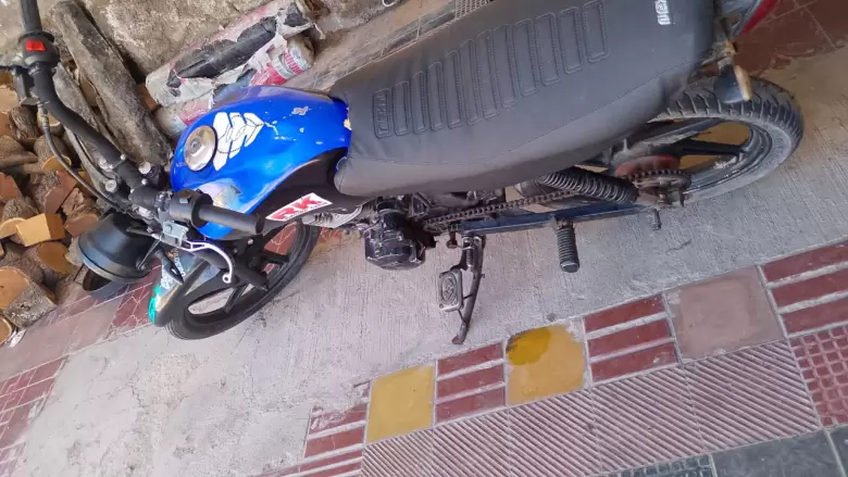 moto adulterada en San Carlos