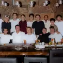 Con Colapinto, los pilotos de la F�rmula 1 se reunieron en la tradicional cena de fin de a�o