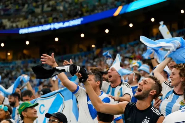 hinchas selección argentina