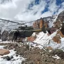 (Video) Hallaron a las cinco personas extraviadas en el cerro Punta Negra