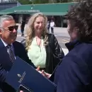 Gui�o de Milei a Cornejo por la miner�a: "Mendoza tiene una in�dita posibilidad de crecer"