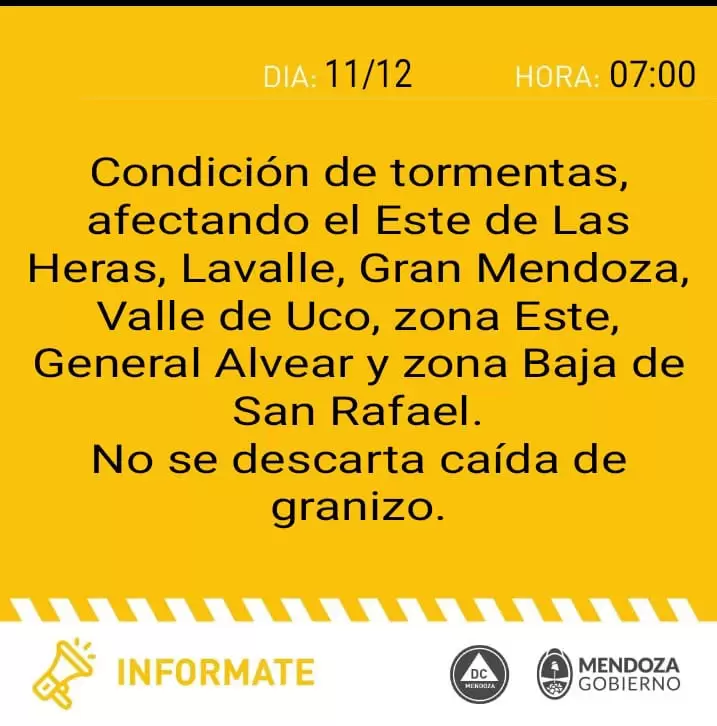 pron�stico 11 de diciembre