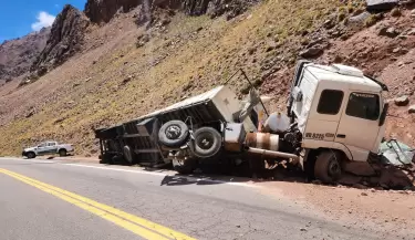 vuelco en alta montana
