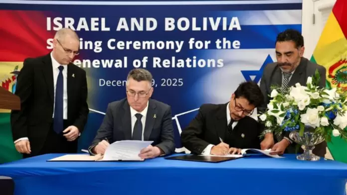 bolivia e Israel