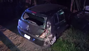 accidente en Las Heras