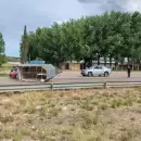 (Videos) Grave accidente en el Acceso Sur: dos personas heridas