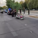 Graves heridas para un polic�a que se accident� en la Costanera