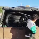 Tres delincuentes robaron cables con cobre en la exBodega Giol y fueron detenidos