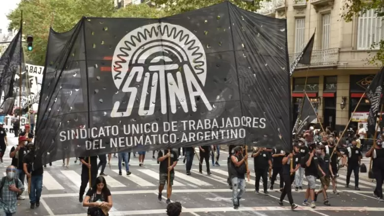Paro sindicato del neumatico