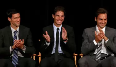 Nadal, Federer, Djokovic