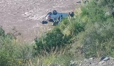accidente en Potrerillos