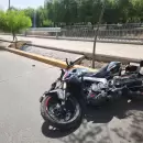 Un motociclista muri� en el acto tras perder el control en la Costanera